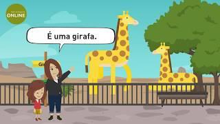 Lesson 22 / Zoo tour / Um passeio no Zoológico / animal names in portuguese / Aprenda português