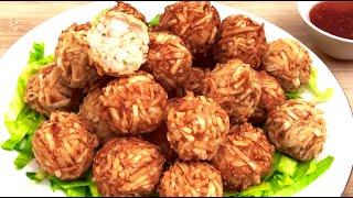 Crispy Shrimp Balls - Dim Sum Appetizer 酥脆虾球点心