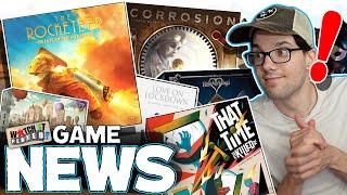 So Many Board Game Announcements! - This Week's Board Game News