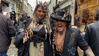 Whitby Goth Weekend October 2022  full walking tour | [4K]