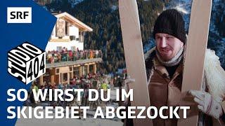 Bügellift, Après Ski und teures Essen: Die Wahrheit übers Skifahren | Studio 404 | SRF