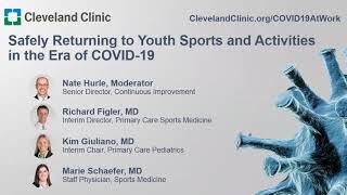 Safely Returning to Youth Sports and Activities in the Era of COVID-19