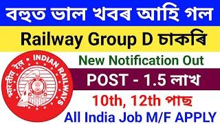 Railway Group D New Recruitment 2024//How To Apply Railway Group D Job//Railway Group D New Vacancy