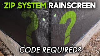 ZIP System Rainscreen & New Code Requirements - What you need to know!