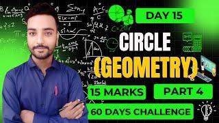 Circle Chapter 10 Class 10th CBSE Board II Maths Ch 10 Circle Class 10 II Day 15 Part 4