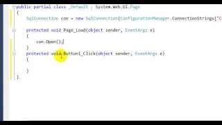 How to Insert data into database in asp net