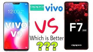 Oppo F7 Vs Vivo V9 Ultimate Speed test Compare | Which is Best