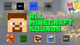 ALL MOJANG MINECRAFT SOUND EFFECTS 2020