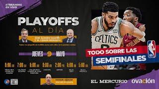 PLAYOFFS AL DÍA #24  | ÁLVARO MARTÍN, COACH MORALES Y MARCELO NOGUEIRA | JUE 9.MAY.24 | Ritmo NBA