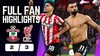 Salah sends Liverpool 8 POINTS CLEAR! Southampton 2-3 Liverpool Highlights