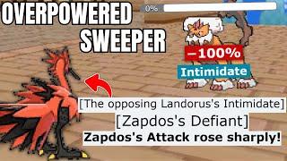 DEFIANT GALARIAN ZAPDOS IS AN INSANE SWEEPER | POKEMON SHOWDOWN