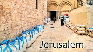 Jerusalem: The Quickest Path from the Tram Stop to the Christian Holy Sites.