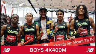 Boys 4x400m - New Balance Nationals Indoor 2025