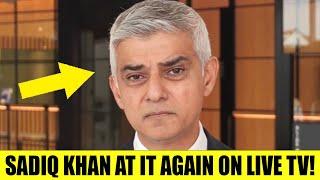 Disgraceful Sadiq Khan Calls for Protests Against Trump On Live TV!