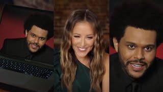 The Weeknd NFL Interview With Kay Adams