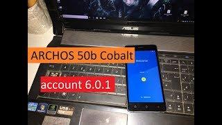 Bypass Google Account ARCHOS 50b Cobalt, Smartphones  Remove FRP Android 6.0 Marshmallow