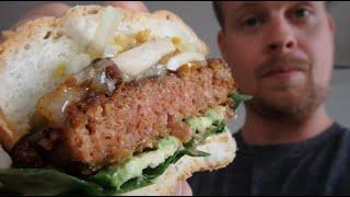 Meat Eater honest review of Beyond Meat Vegan Burger