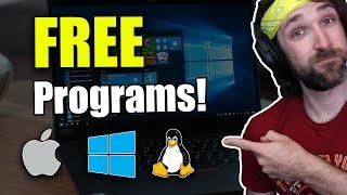 I Found FREE Programs you NEED on your PC...