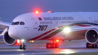 Beautiful Takeoff Biman Bangladesh Airlines S2-AJU Boeing 787-8 BG208 Manchester To Sylhet 10/2/2020