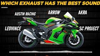 Kawasaki ZX10R | Which Exhaust Sound is the the Best? 