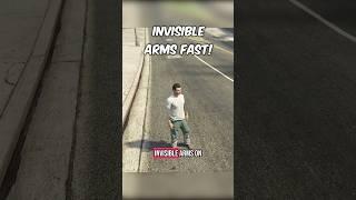 Easy & Fast Invisible Arms in GTA Online!