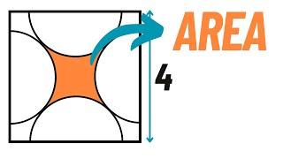 EASY Area Puzzle | Can You Find the Orange Area