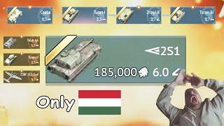 Grind Hungarian Tech Tree , But Using Only Hungarian Tanks