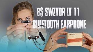 8$ Swzyor LY-11 Bluetooth Earphone Unboxing-Testing (Aliexpress)