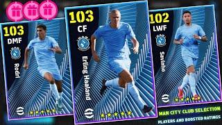 Upcoming Monday Confirmed Manchester City Club Selection In eFootball 2025 | Boosted Ratings 