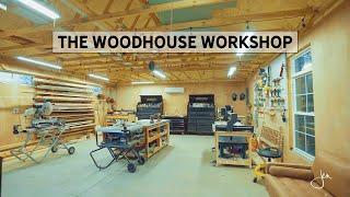 Welcome to The Woodhouse WORKSHOP! (Workshop Build and Shop Tour!!!)