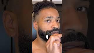 How many times should you roll the derma roller on your beard