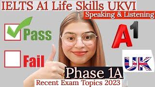 Life Skills A1 Speaking and Listening Test || Phase 1 A  |All important questions from examiner 2023