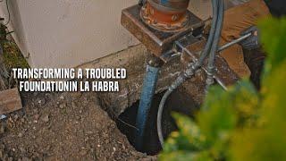 Helical Pier Installation in La Habra | Foundation Repair