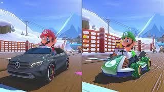Mario Kart 8 Deluxe | Wave4 All Tracks | 2 Player (Mario vs Luigi) | 200 CC | Bulletbill Only Item