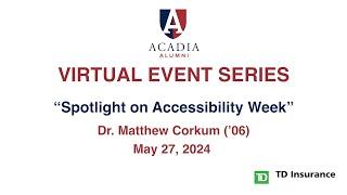 Virtual Event | Spotlight on Accessibility Week