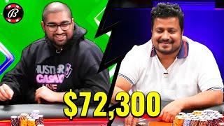 Can Nik Airball Get Away From His Hand On This TERRIBLE Turn Card? | Bally Live Poker