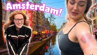 We got Tattoos in Amsterdam!