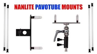 Best Nanlite Pavotube Mounts [ How To Mount Tube Lights on Light Stands, Clamps, & with Magnets ]