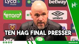 Erik ten Hag's FINAL press conference as Man Utd boss!