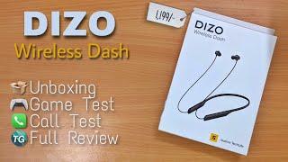 DIZO Wireless Dash | Best Budget Neckband Unboxing & Full review 