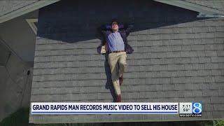 Grand Rapids man records music video to sell his home