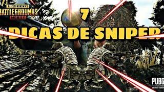 7 DICAS DE COMO MELHORAR SUA JOGABILIDADE DE SNIPER NO PUBG MOBILE