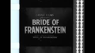 Condensed Bride of Frankenstein countdown and titles [16mm]