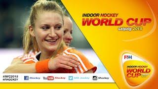 Netherlands vs Ukraine - Full Match Women's Indoor Hockey World Cup 2015 Germany Quarter-Final