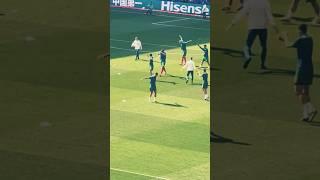 Warm Up Cristiano Ronaldo Portugal  vs Turkey  | #ronaldo #shorts