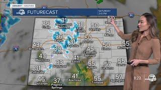 Rounds of snow for the mountains; mild in Denver this weekend