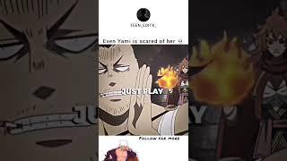 She is very dangerous  #blackclover #mereoleona #yami #amv #edit #animeedit #anime #shorts