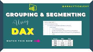 Master Grouping and Segmenting in Power BI with DAX: Advanced Tips and Tricks | Measure vs Column