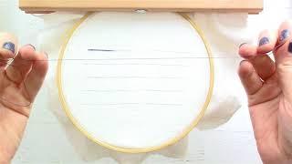 Start Embroidery without Knots