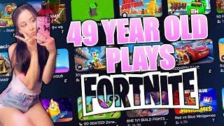 49 YEAR OLD PLAYS FORTNITE? 